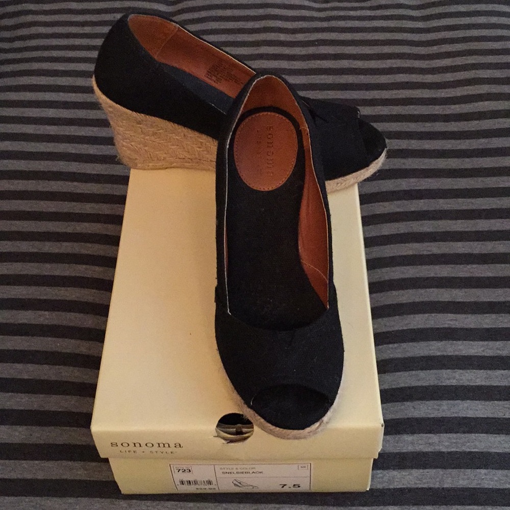 Sonoma Espadrille Wedges